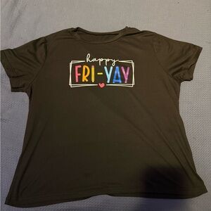 SHEIN Curve Black Teacher T-Shirt 2x